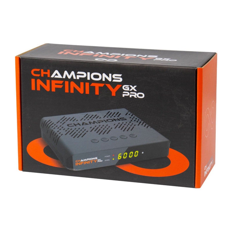 Receptor Champions Infinity GX PRO 4K Ultra HD Wi-Fi ACM
