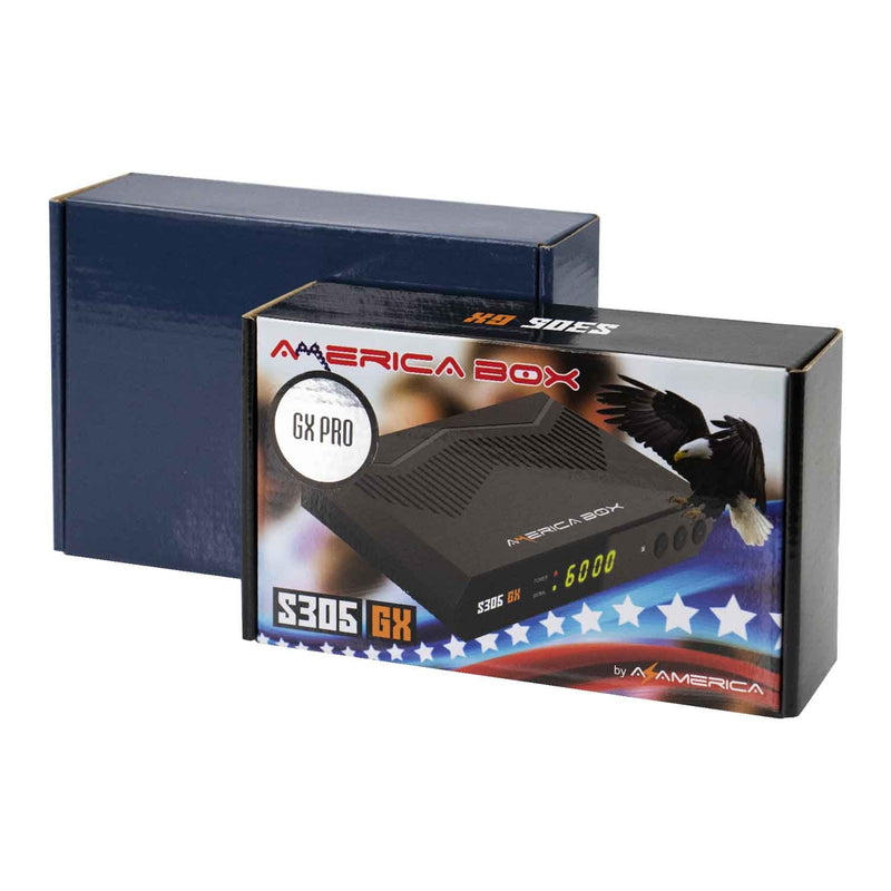 Receptor Americabox S-305 Gx Pro Full HD Wi-Fi
