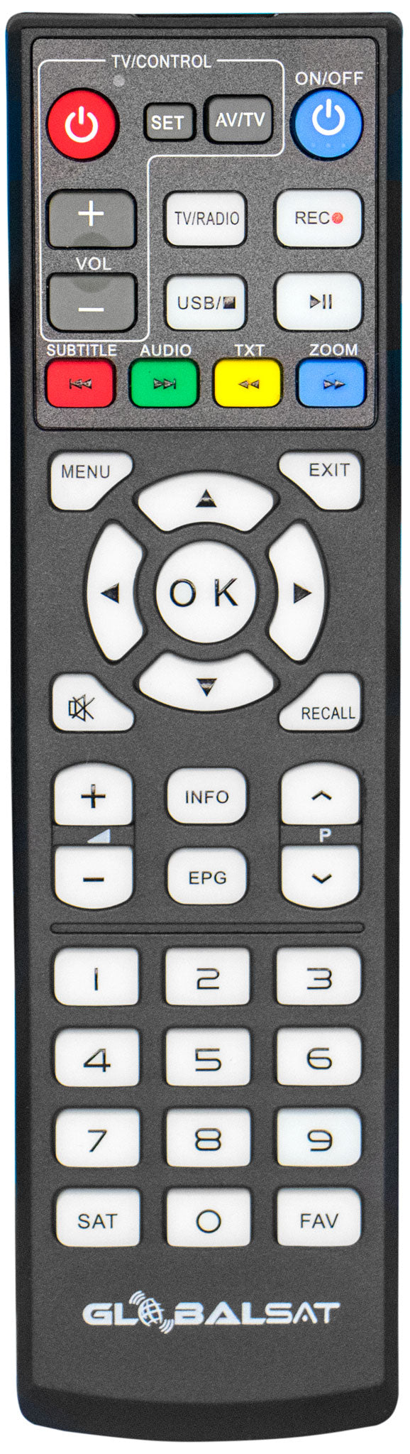 Receptor Globalsat GS-120 Pro Max Full HD Wi-Fi ACM