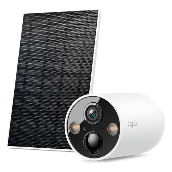 Câmera de Segurança TP-Link Tapo - 4MP 2K QHD / Painel Solar